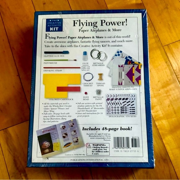The Creative Activity Kit of Flying Power, fun educational airplane, aviation. - Picture 2 of 2